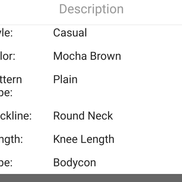 Split Hem Bodycon Dress Women's med - Picture 10 of 14